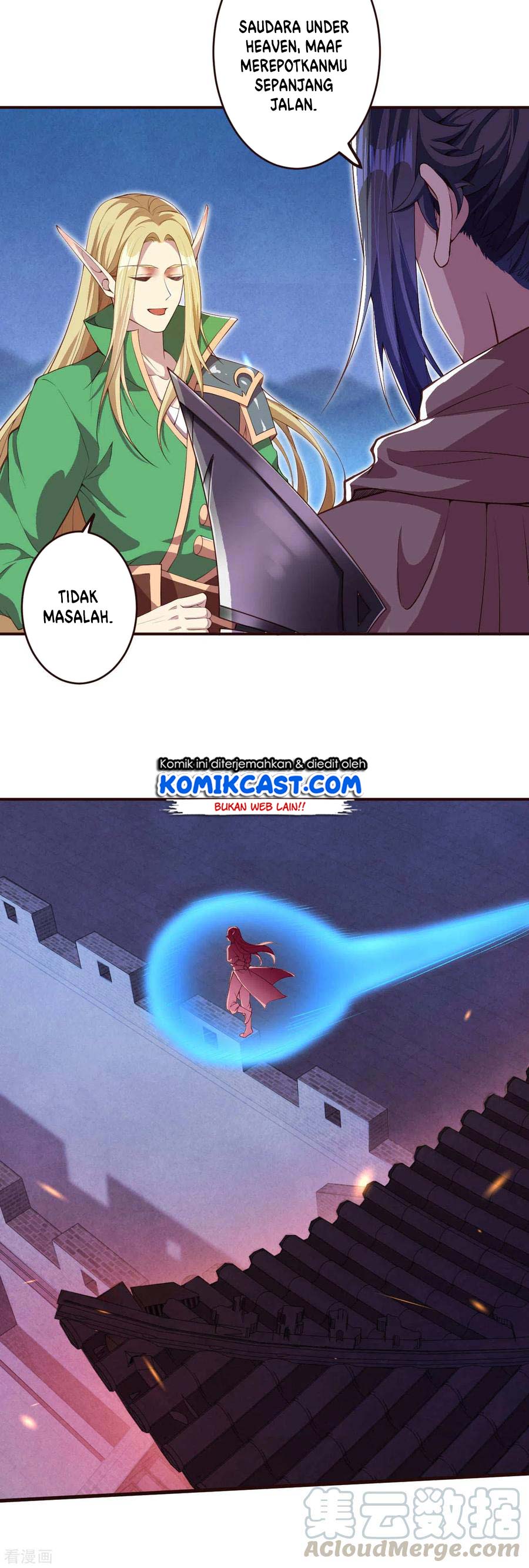 Against the Gods Chapter 318 Bahasa Indonesia